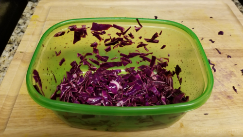 Red Cabbage Slaw